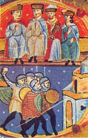 Людовик VII и Конрад III - Осада Дамаска