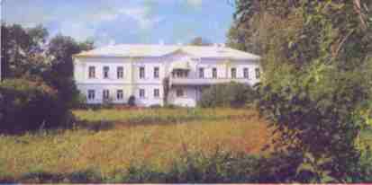 Ясная поляна, южный фасад дома Льва Толстого