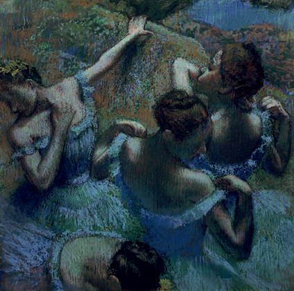 Дега - Голубые танцовщицы 1897