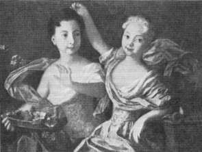 Каравакк - Анна и Елизавета 1717 год