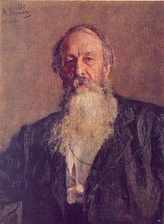 Репин - Портрет В.В.Стасова 1883 г