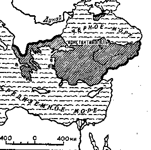 Владения Византии в IX веке