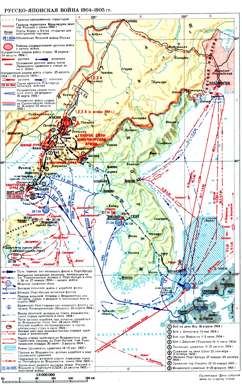 Реферат: Военное и военно-морское искусство во время героической обороны Порт-Артура