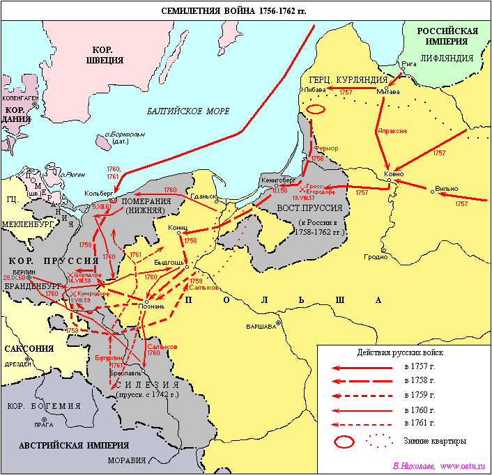 Реферат: Российская империя в 1725-1800 гг.